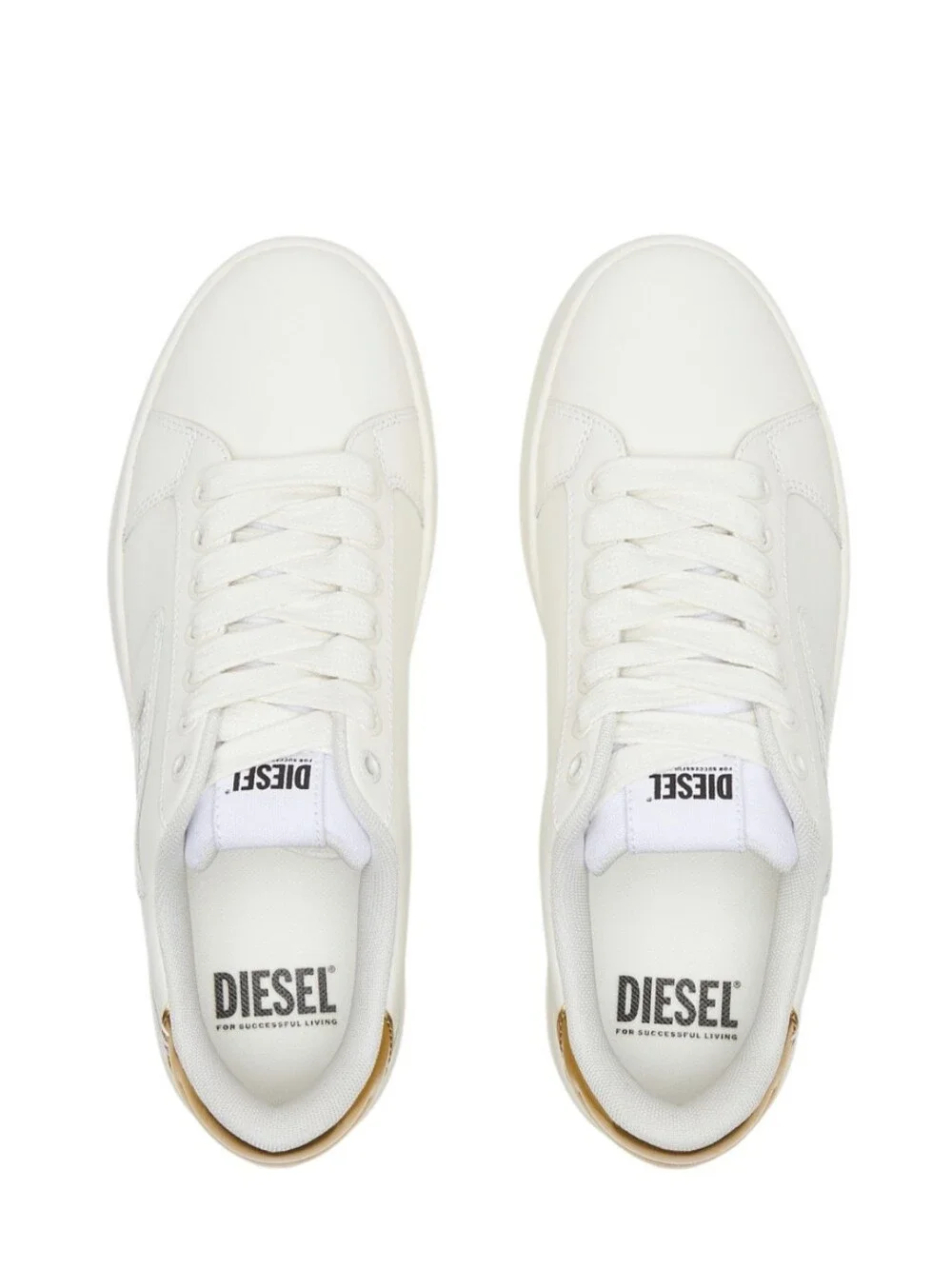 Diesel S-Athene Bold X Chunky Low-top Flatform Leather Lifestyle Sneakers NEW - Picture 3 of 13
